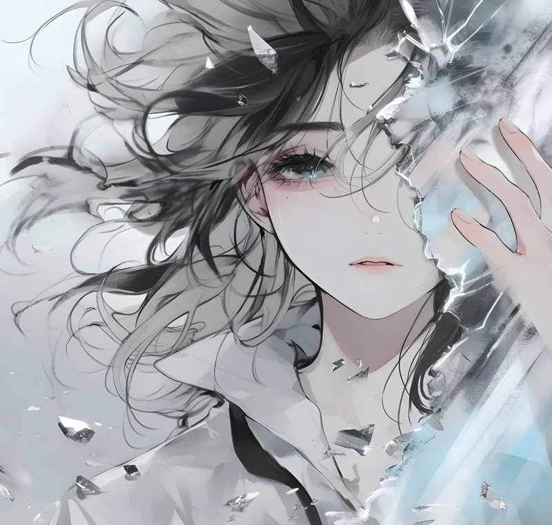 ảnh anime buồn chất 12