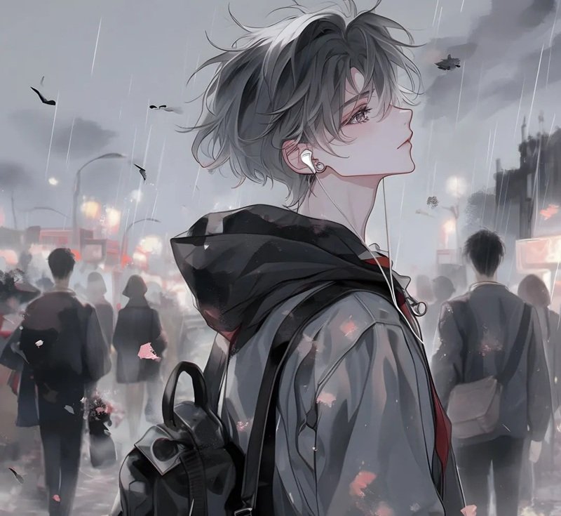 ảnh anime buồn chất 19