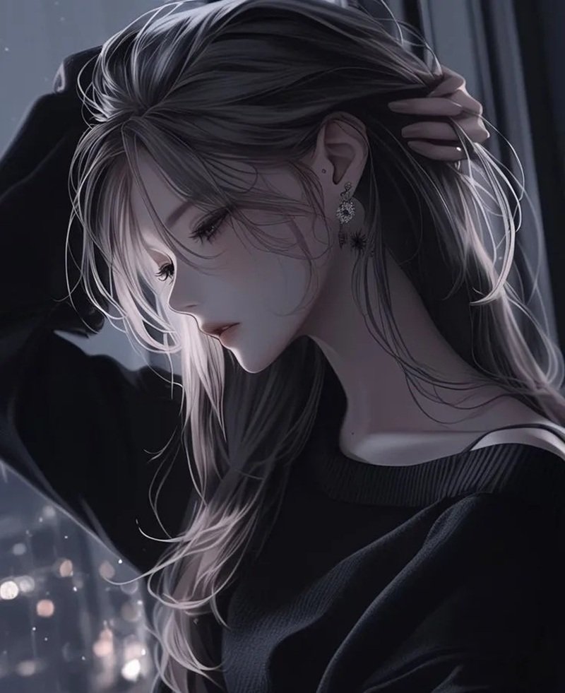 ảnh anime buồn chất 31