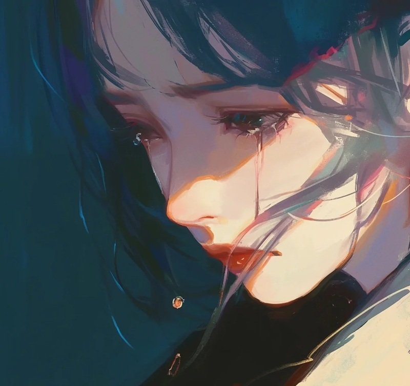 ảnh anime buồn khóc 18