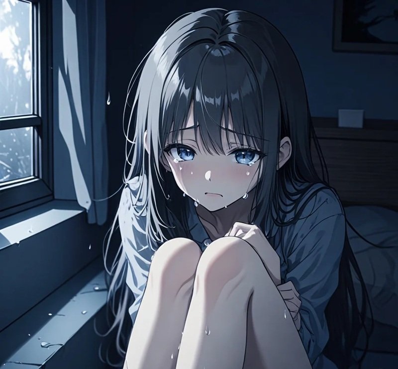 ảnh anime buồn khóc 30