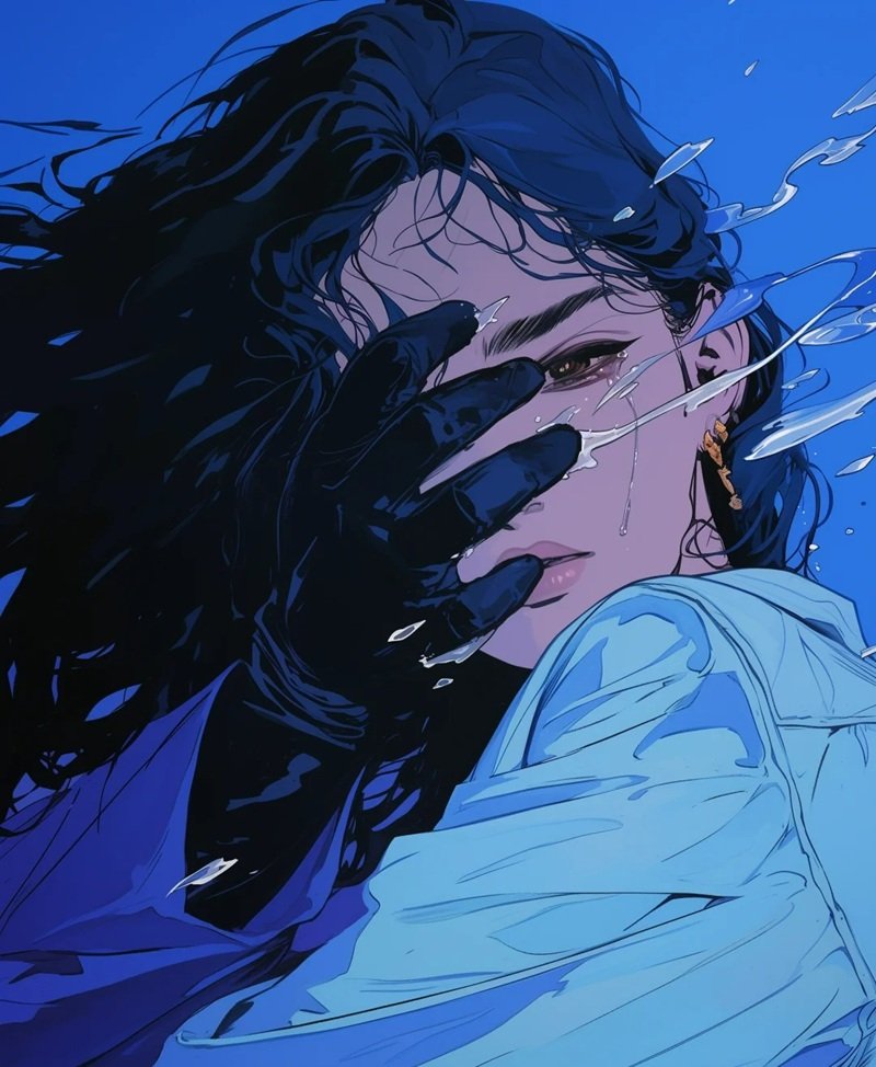 ảnh anime buồn khóc 38