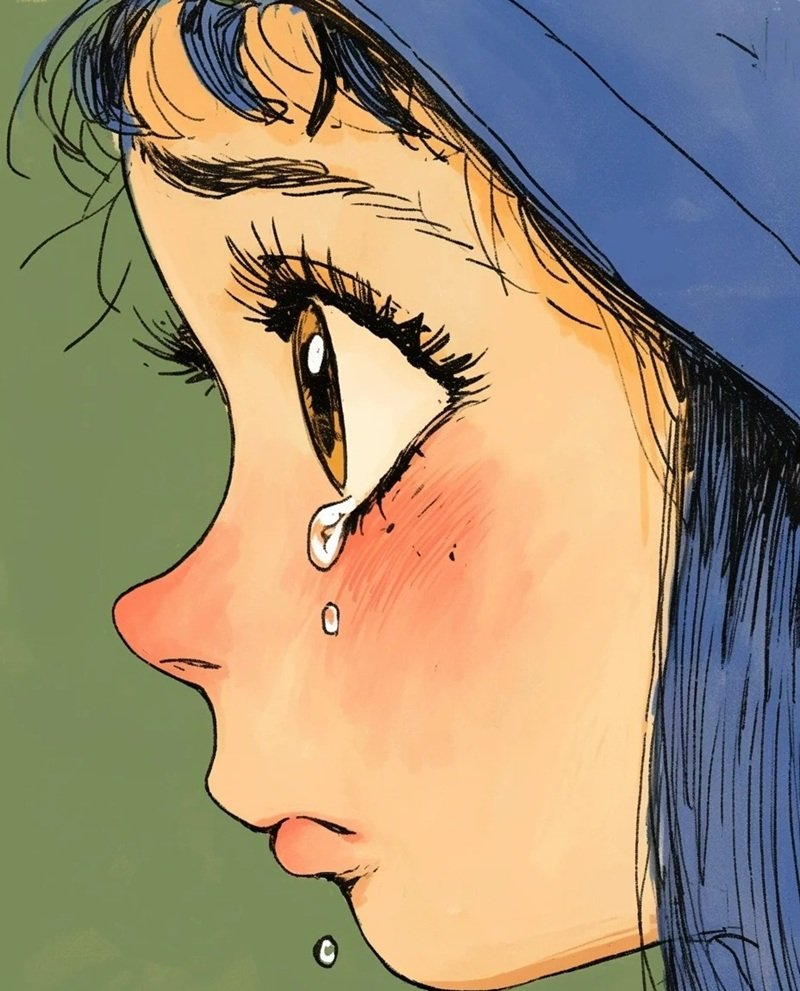 ảnh anime buồn khóc 41