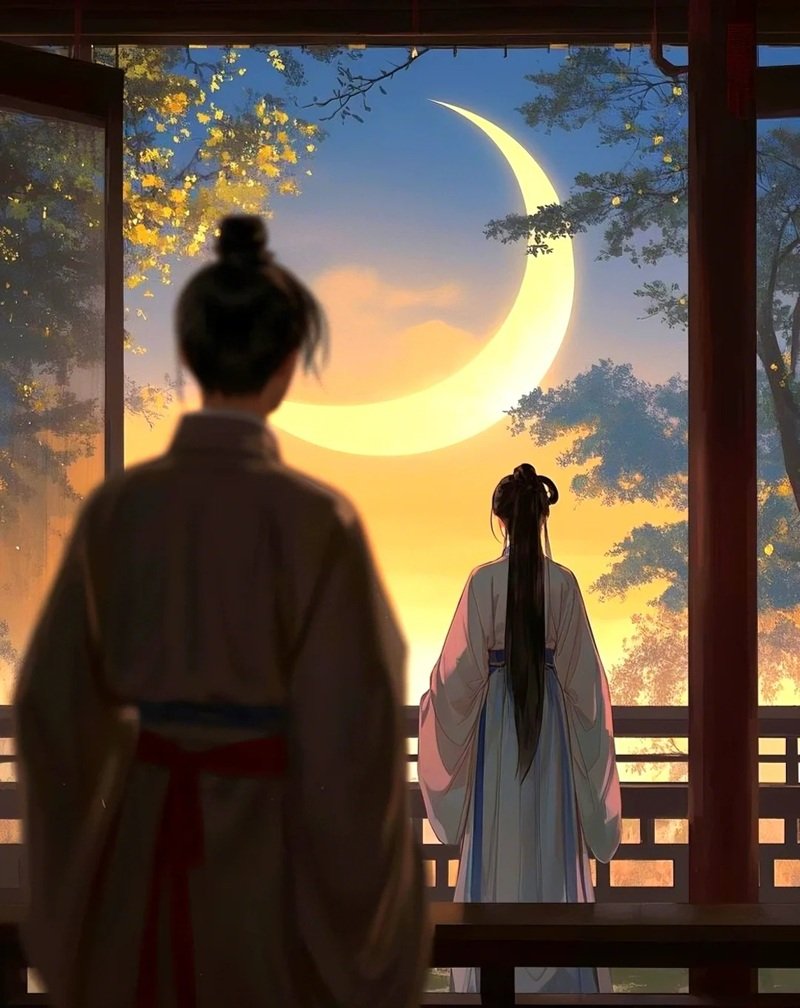 ảnh anime cổ trang nữ buồn 16