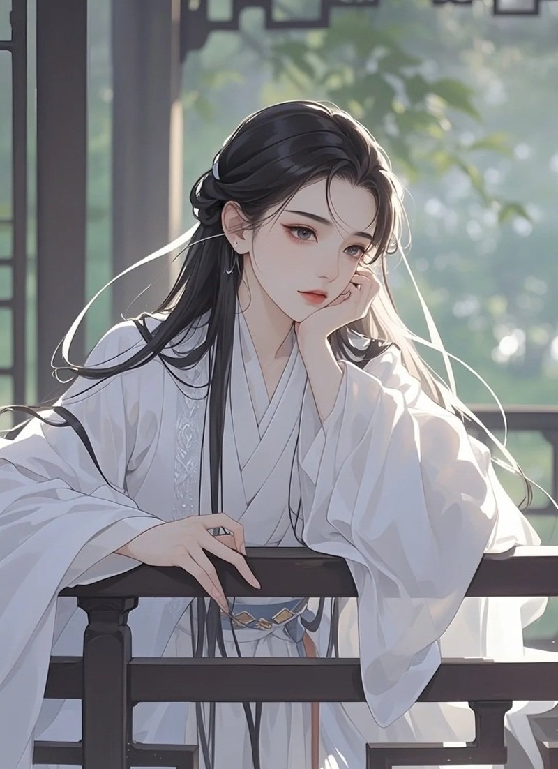 ảnh anime cổ trang nữ buồn 30