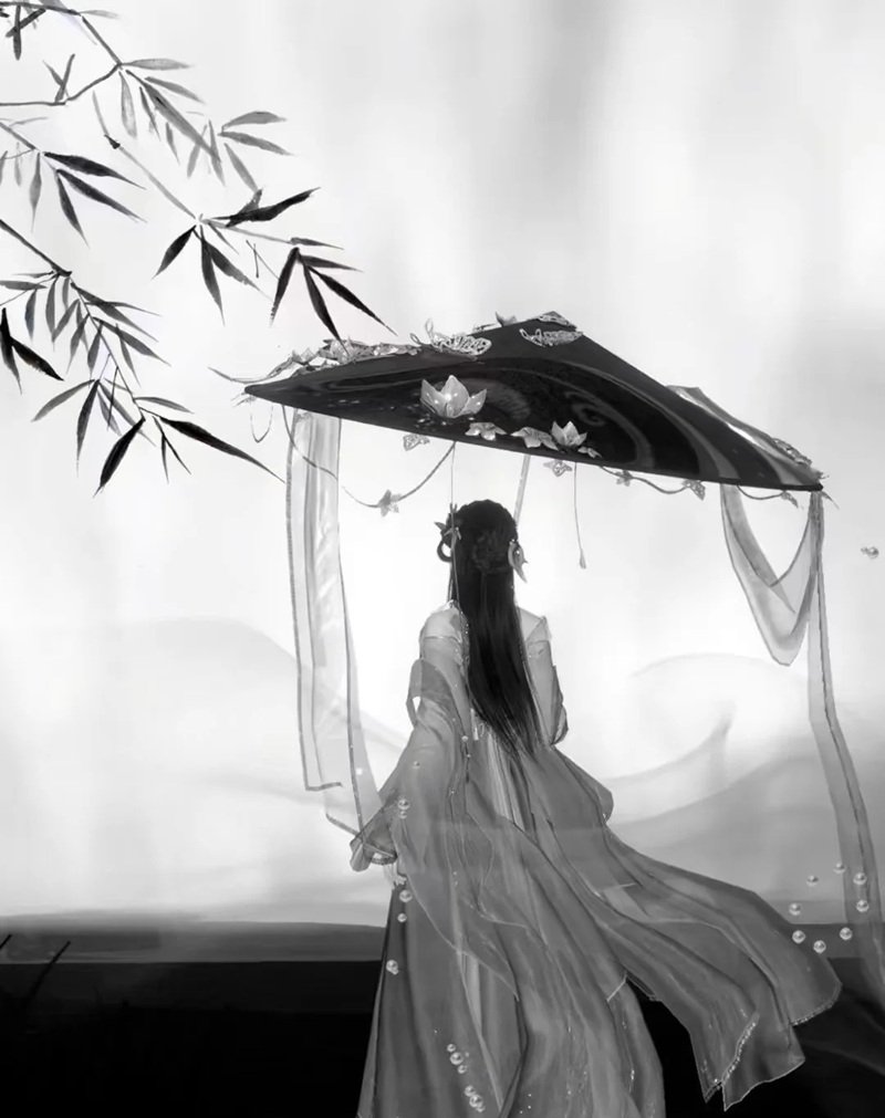 ảnh anime cổ trang nữ buồn 38