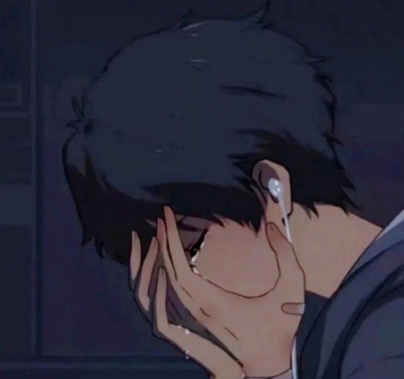 ảnh buồn khóc nam 1