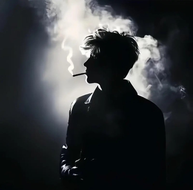 ảnh buồn nam hút thuốc 24