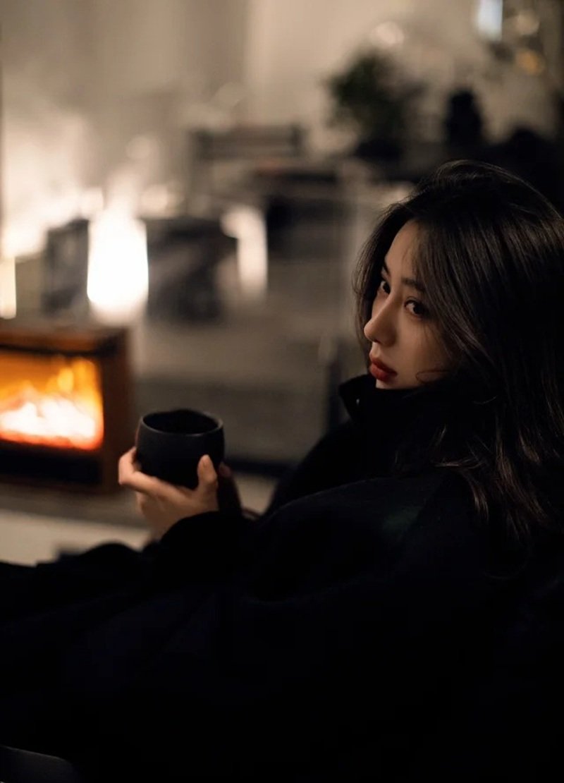 ảnh cafe tối buồn 19