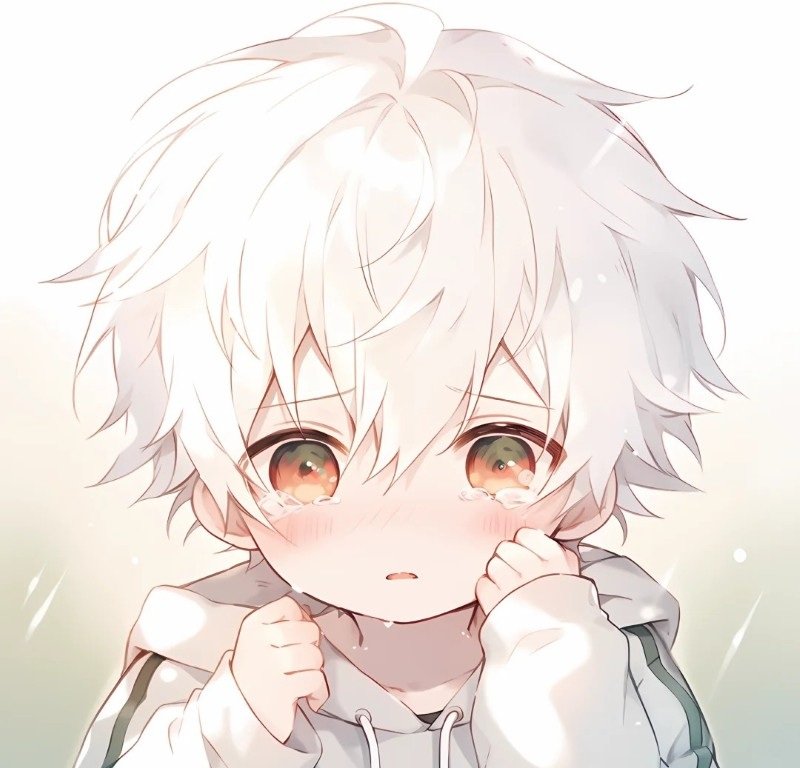 ảnh chibi nam buồn 11