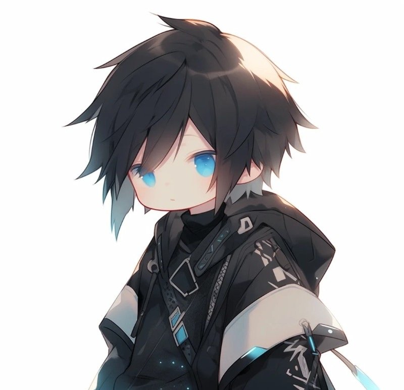 ảnh chibi nam buồn 14