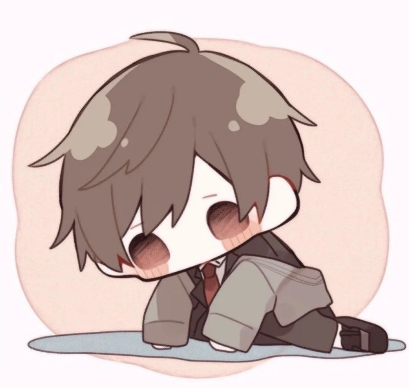 ảnh chibi nam buồn 16