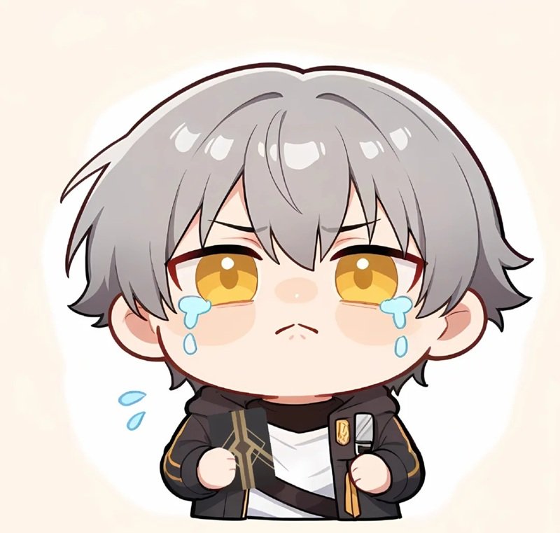 ảnh chibi nam buồn 2