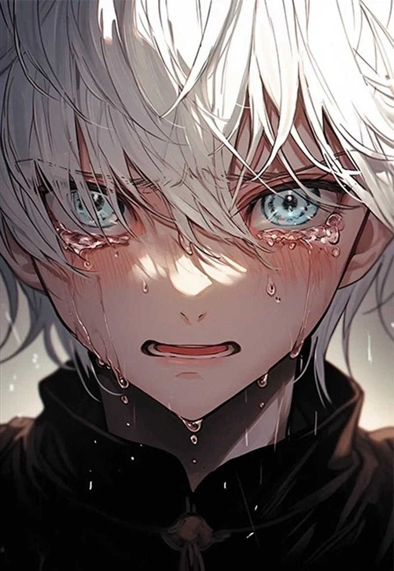 ảnh chibi nam buồn 23