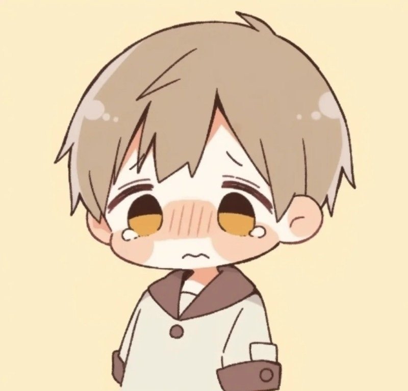 ảnh chibi nam buồn 26