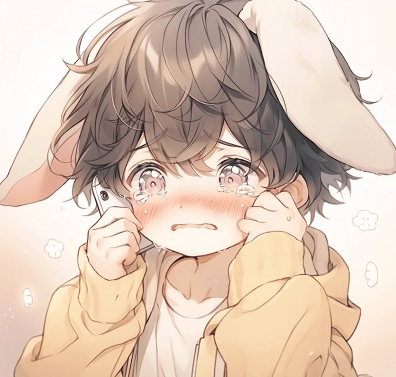 ảnh chibi nam buồn 27