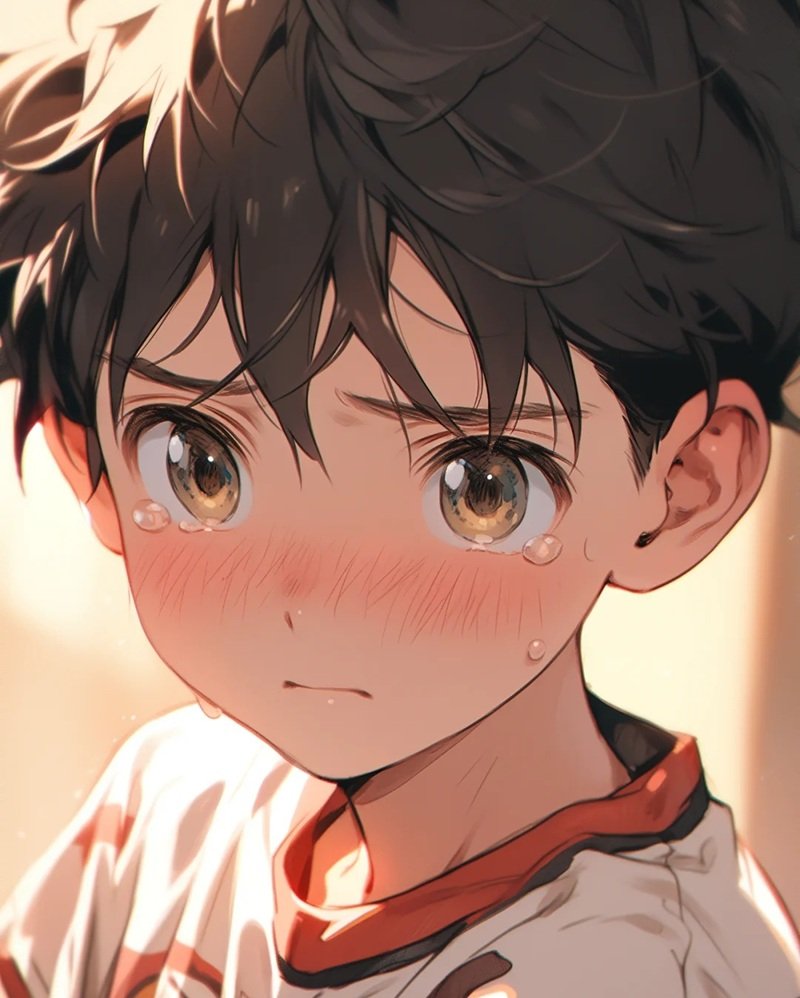 ảnh chibi nam buồn 31