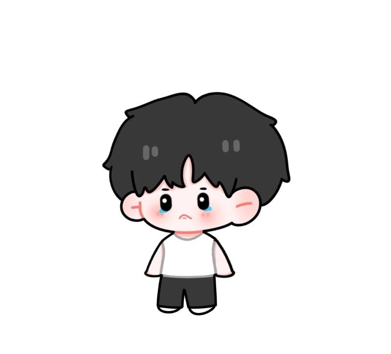 ảnh chibi nam buồn 32