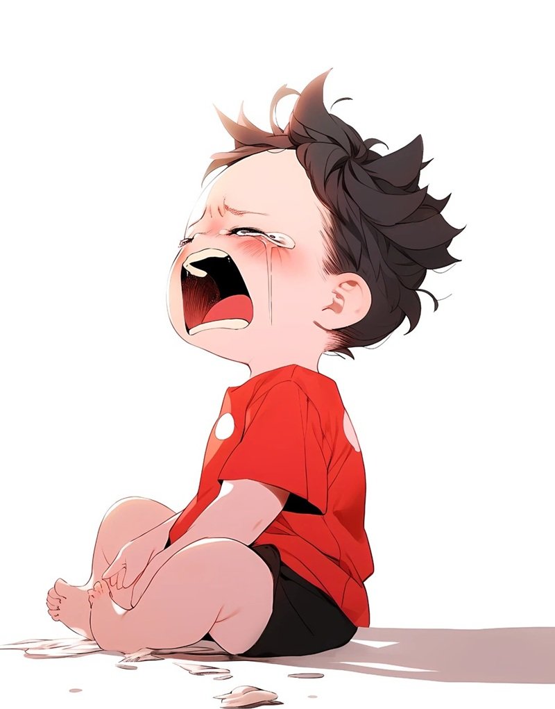 ảnh chibi nam buồn 4