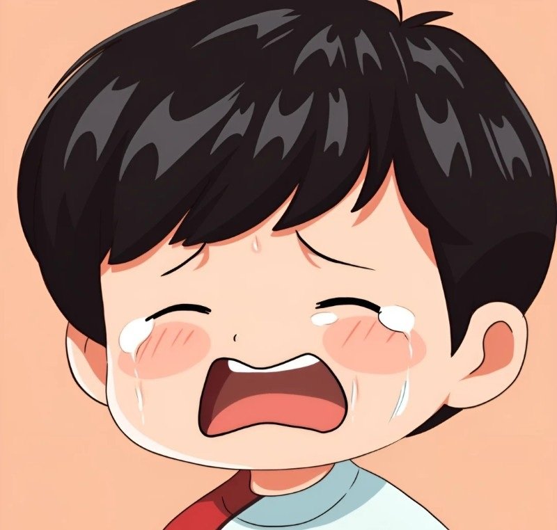 ảnh chibi nam buồn 9