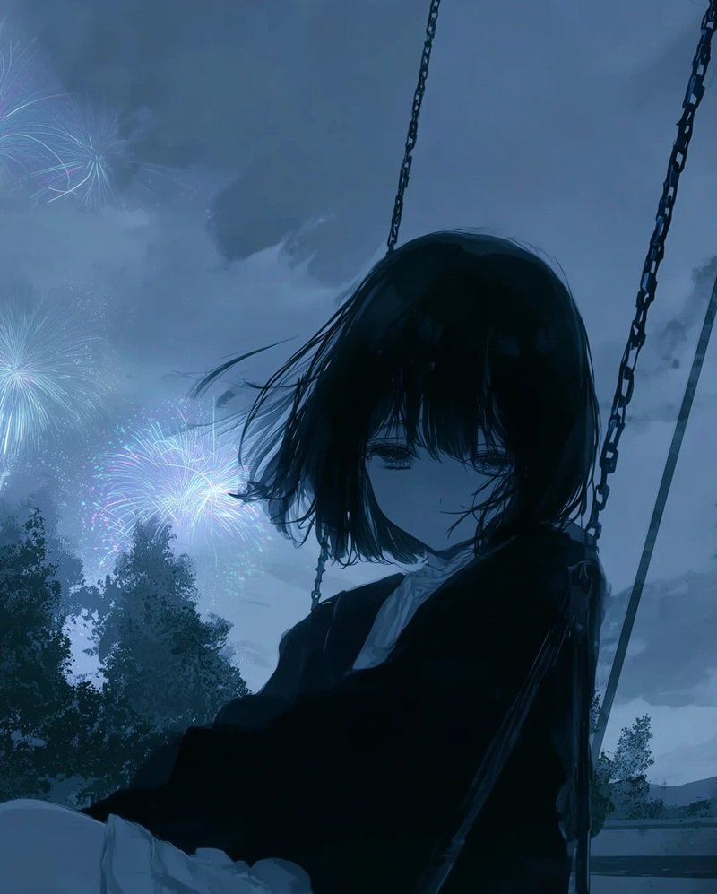 ảnh cô đơn, buồn con gái 2