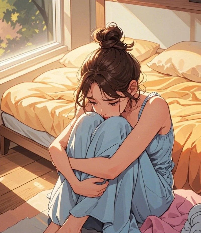 ảnh cô đơn, buồn con gái 9