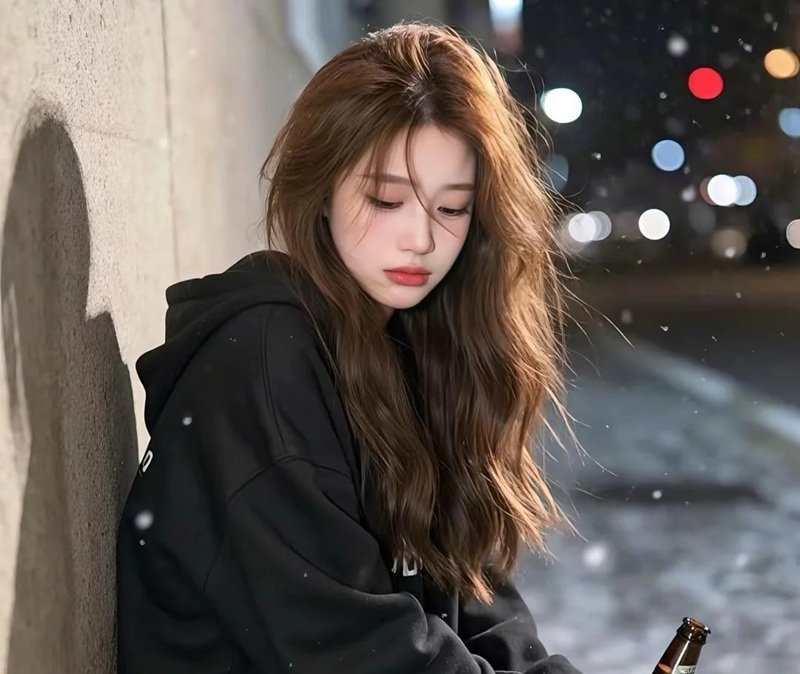 ảnh cô gái buồn 4