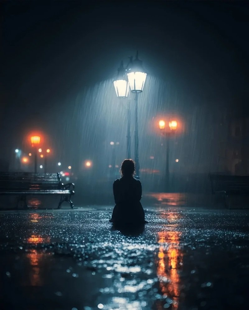 ảnh cô gái buồn 9