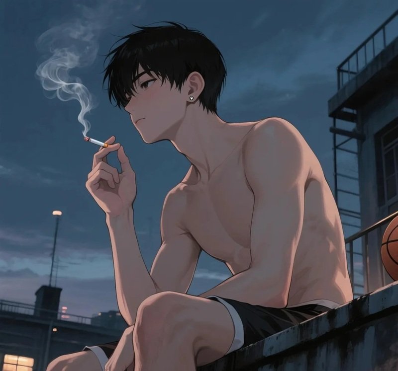 buồn lạnh lùng ảnh anime nam 10