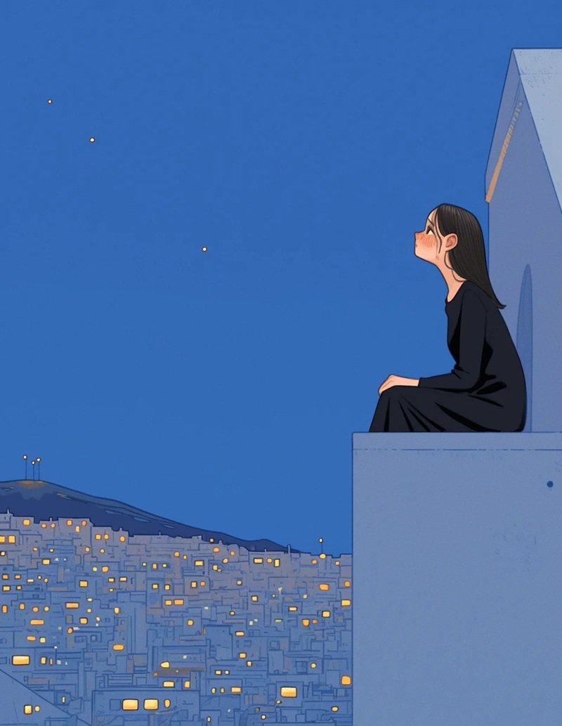 hình ảnh 1 mình ngồi buồn anime 12