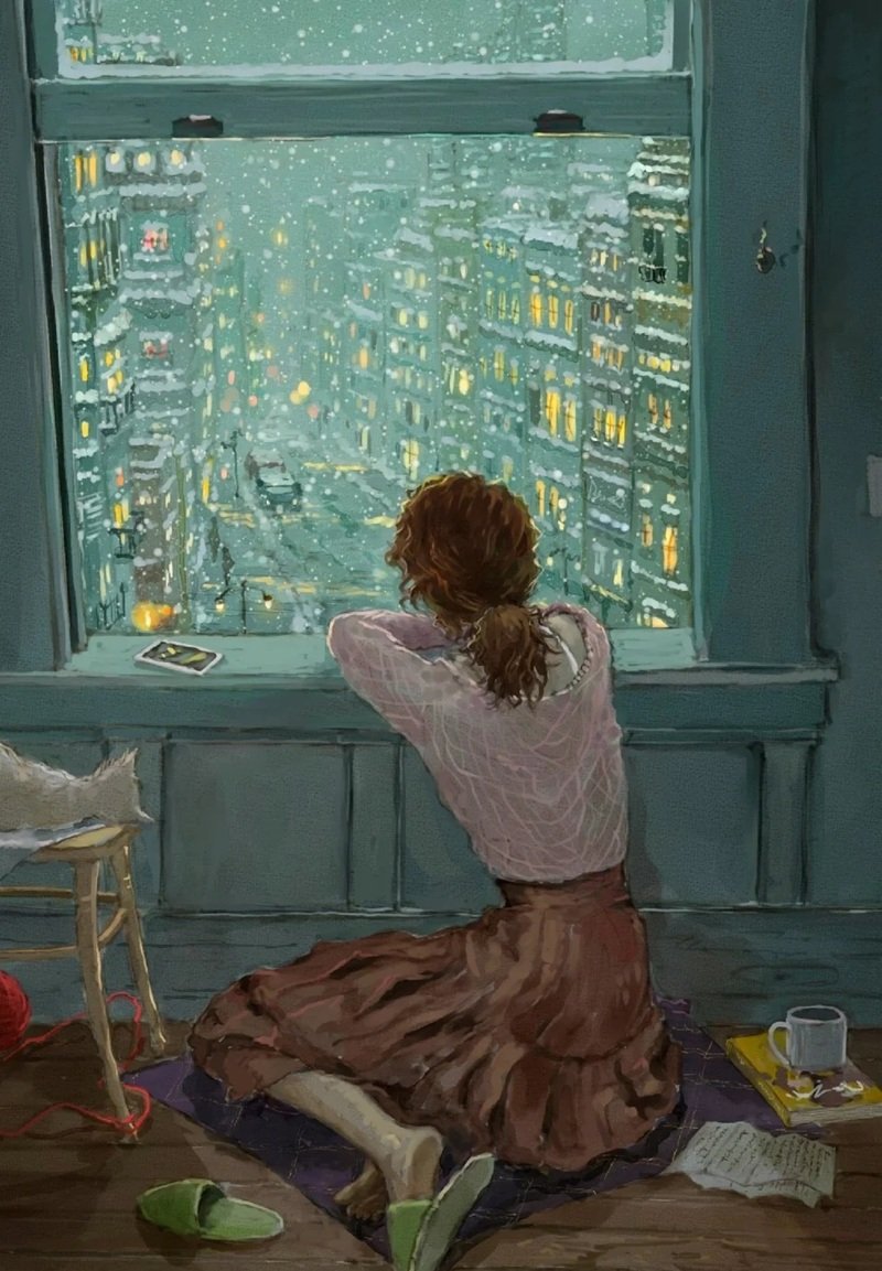 hình ảnh 1 mình ngồi buồn anime 23