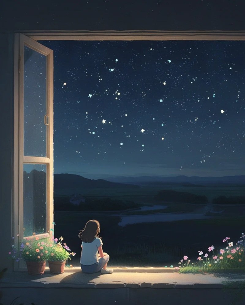 hình ảnh 1 mình ngồi buồn anime 29