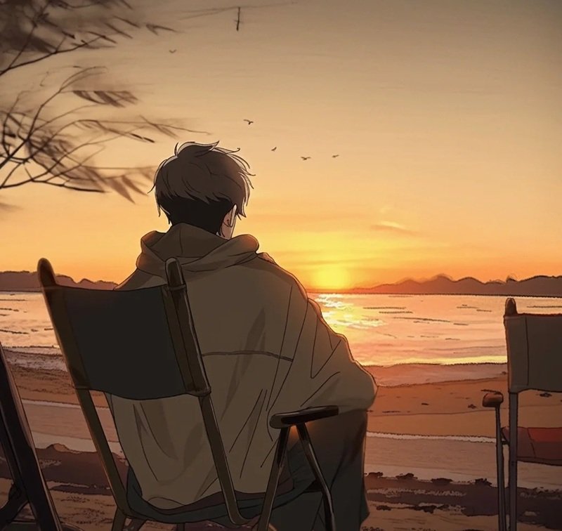 hình ảnh 1 mình ngồi buồn anime 32