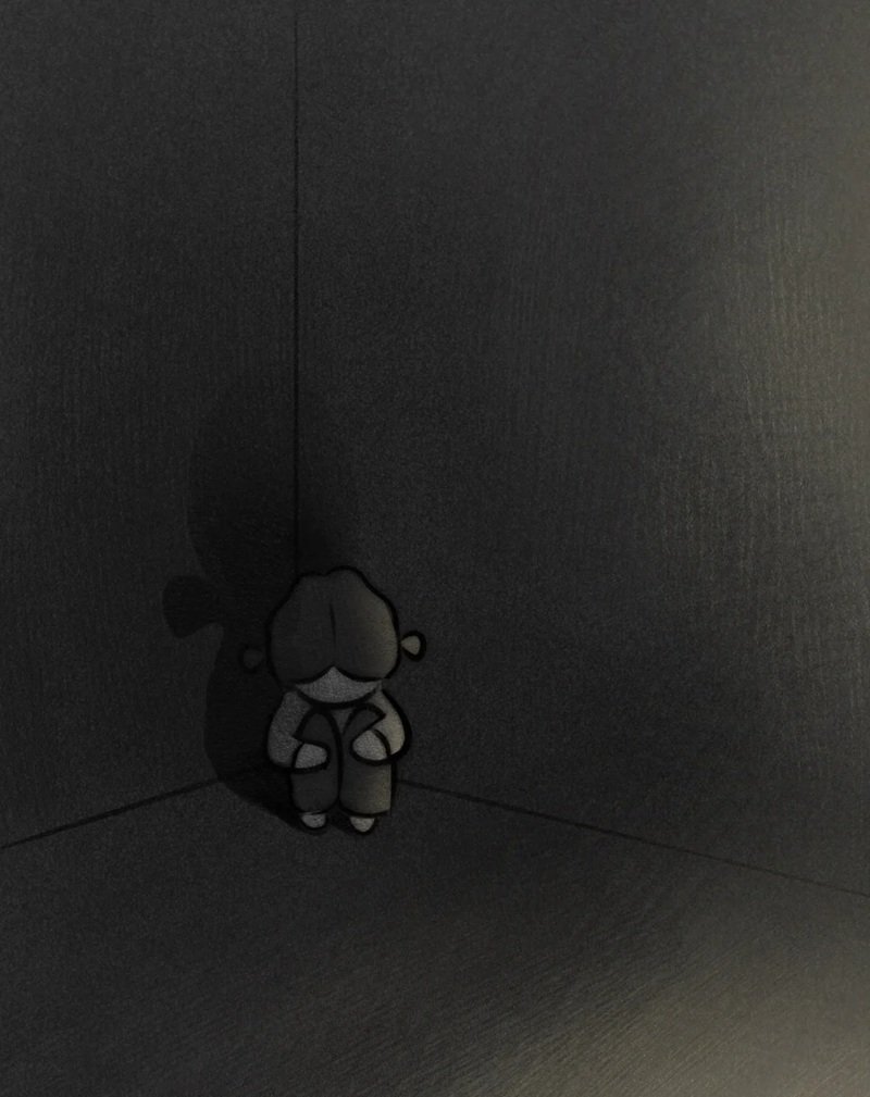 hình ảnh 1 mình ngồi buồn anime 42