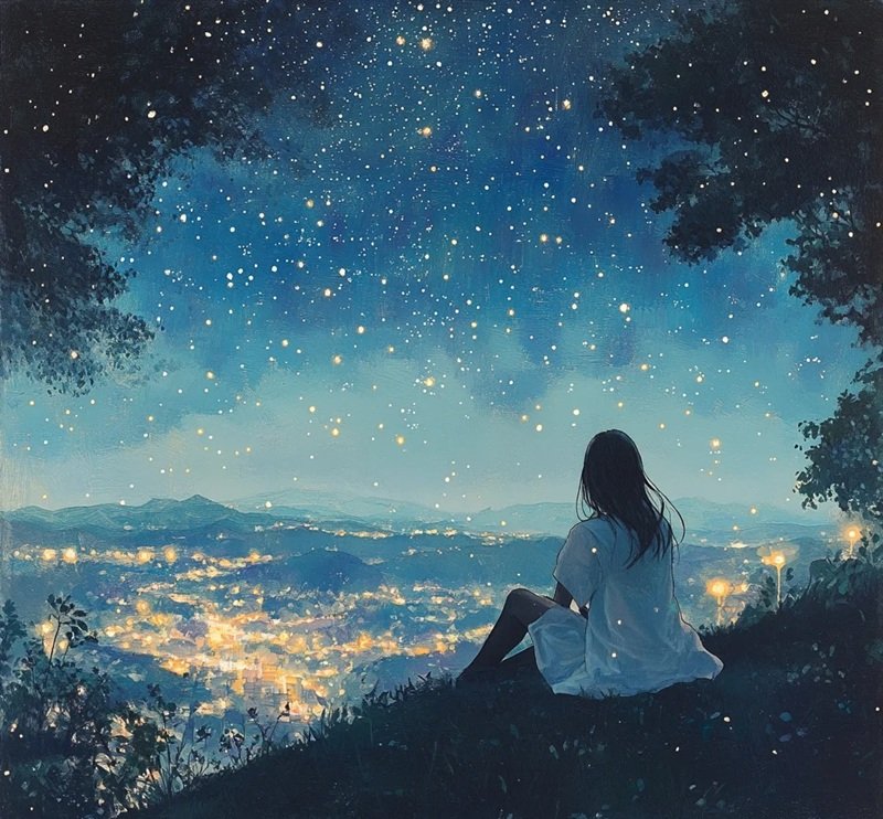 hình ảnh 1 mình ngồi buồn anime 5