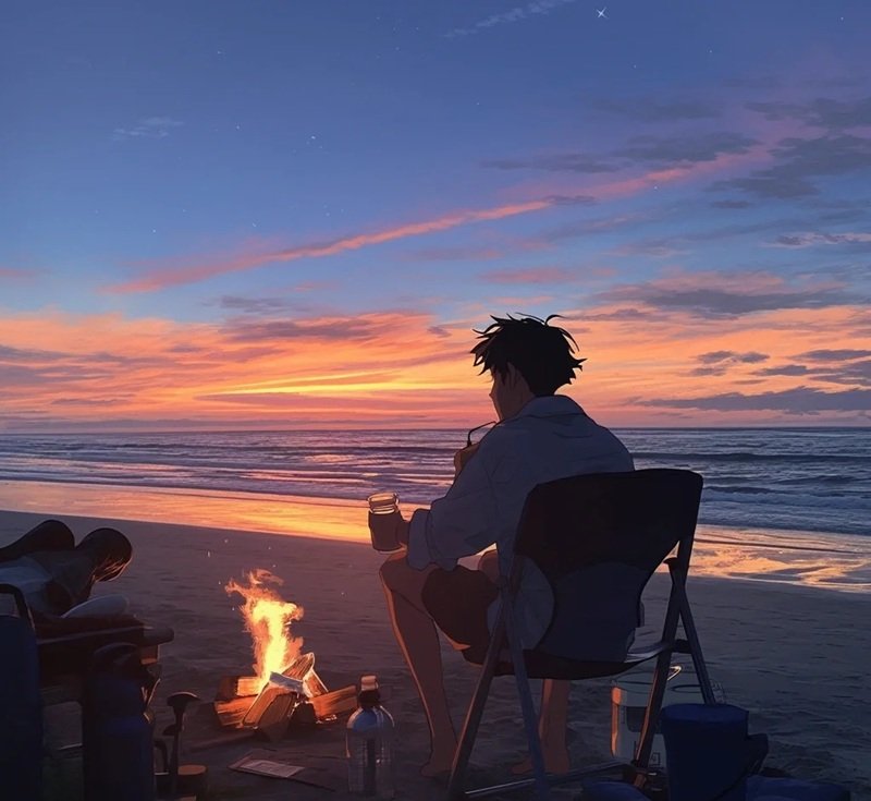 hình ảnh anime buồn cô đơn nam 23