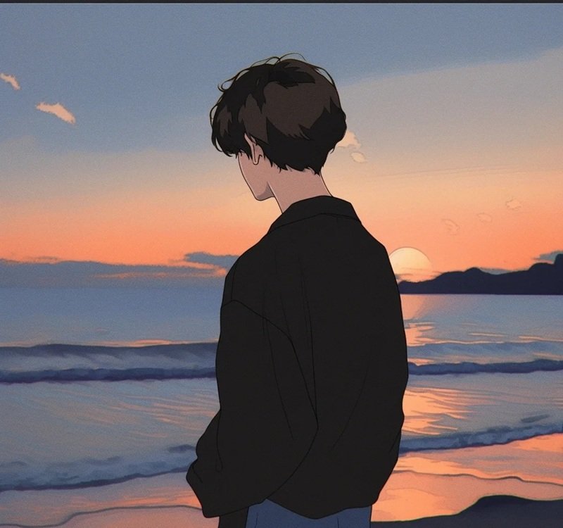 hình ảnh anime buồn cô đơn nam 31