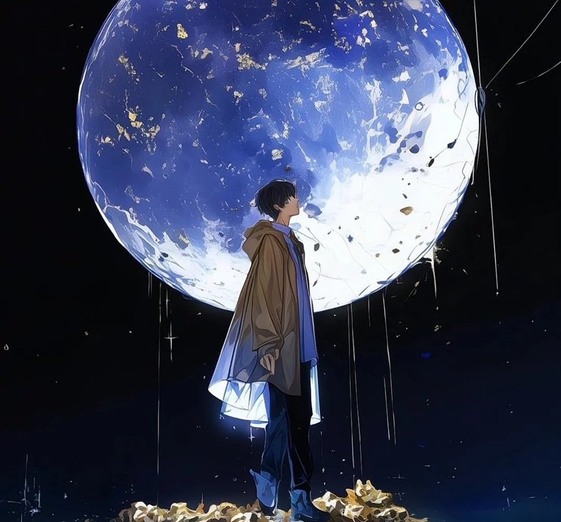 hình ảnh anime buồn cô đơn nam 36