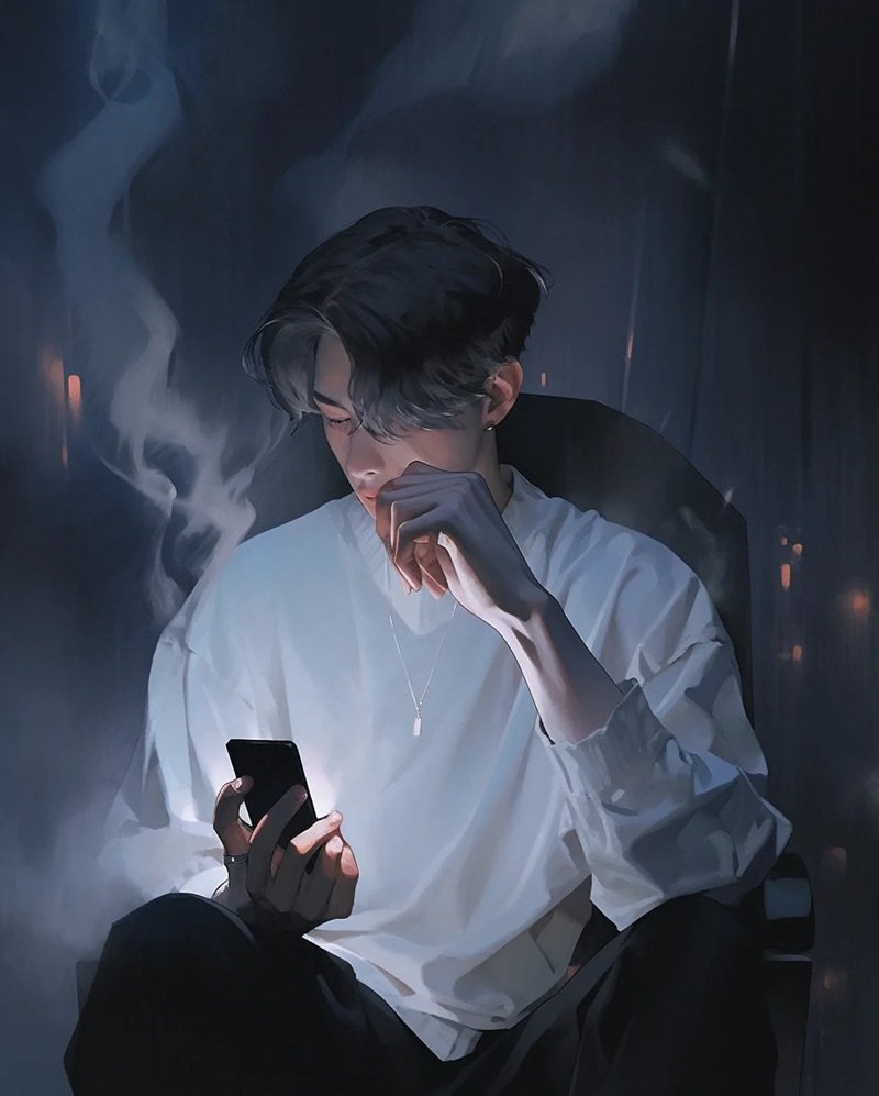 hình ảnh anime buồn cô đơn nam 4