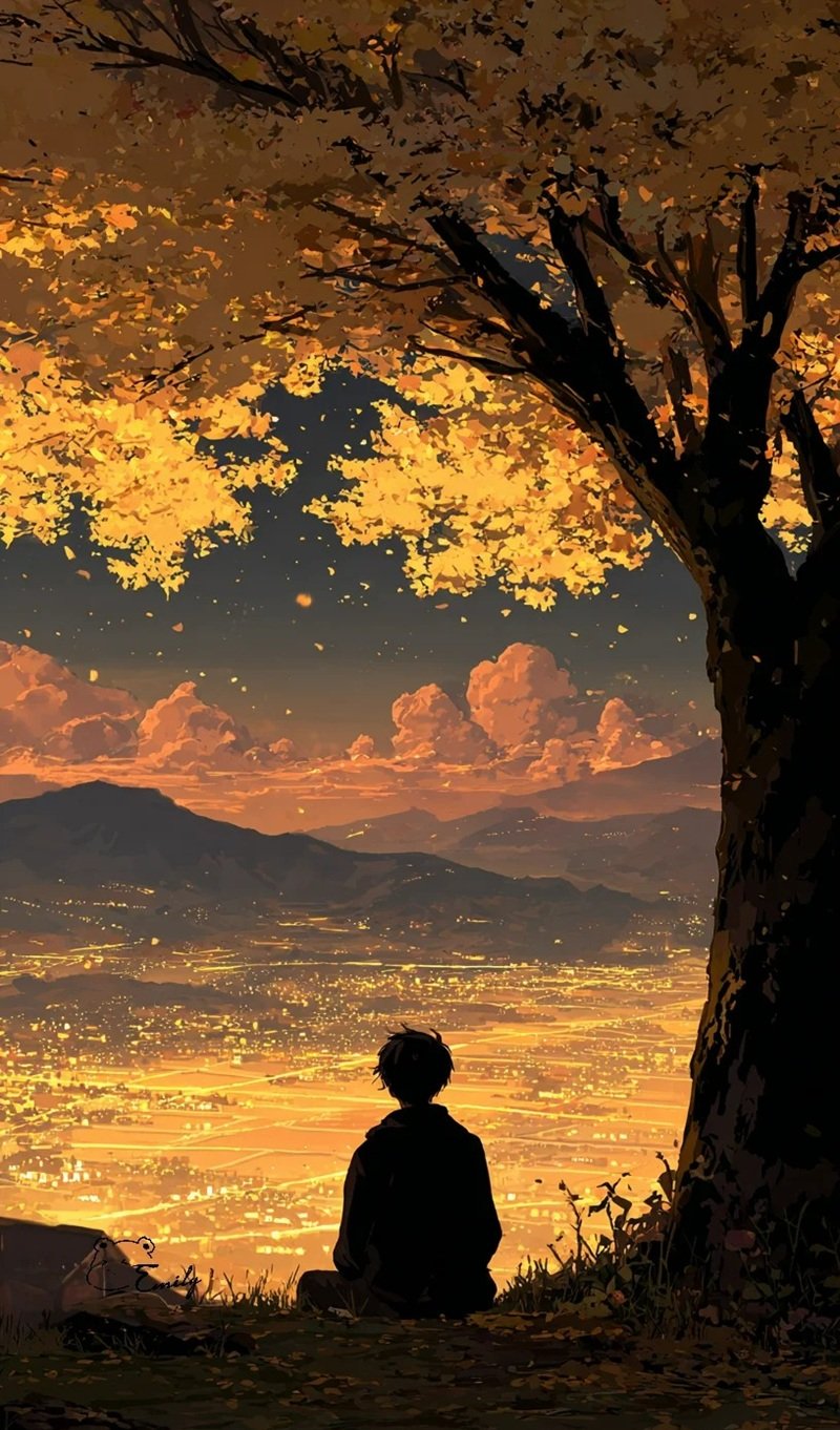 hình ảnh anime buồn cô đơn nam 41