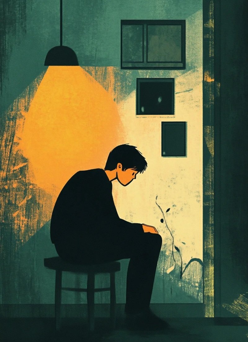 hình ảnh anime buồn cô đơn nam 5