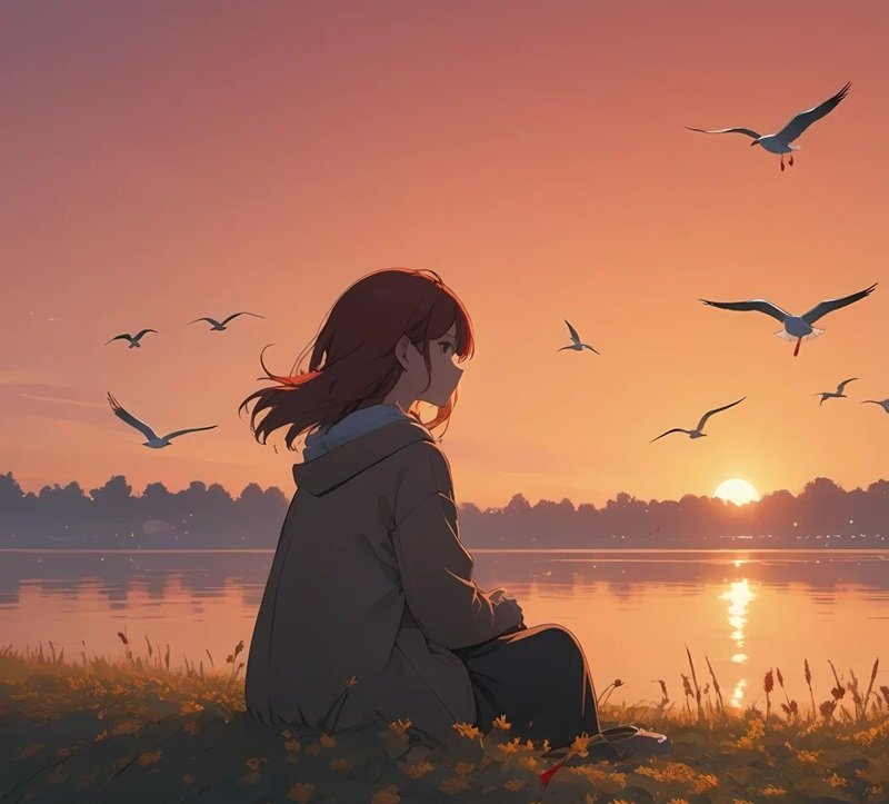 hình ảnh anime buồn nữ 39