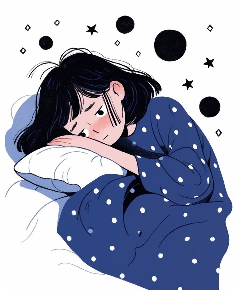 hình ảnh hoạt hình buồn cô đơn nữ 1