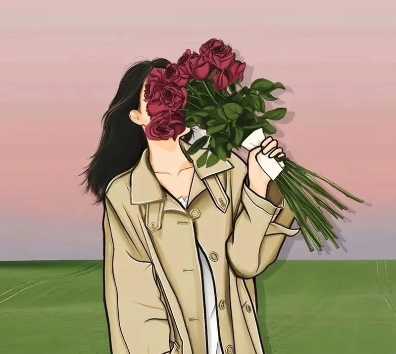 hình ảnh hoạt hình buồn cô đơn nữ 27