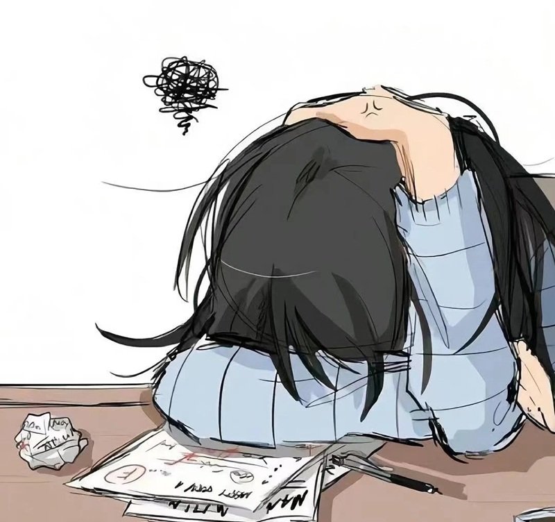 hình ảnh hoạt hình buồn cô đơn nữ 32