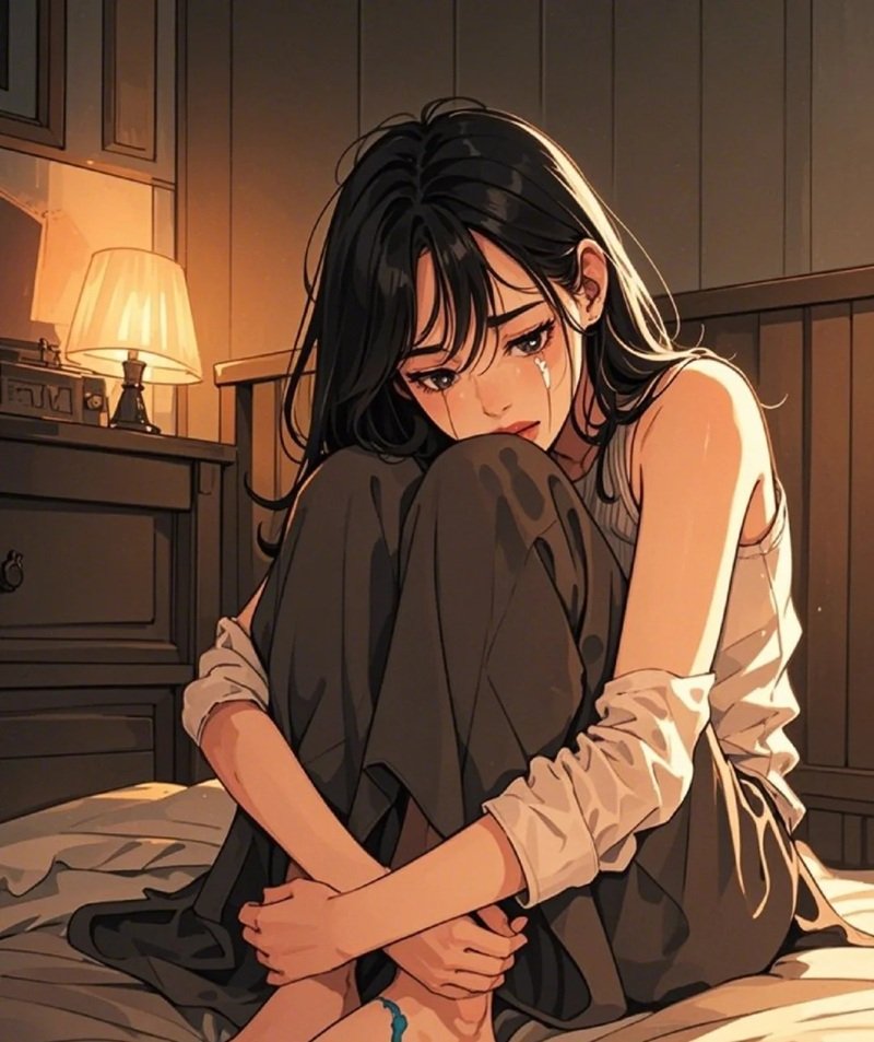 hình ảnh tâm trạng buồn nữ 9