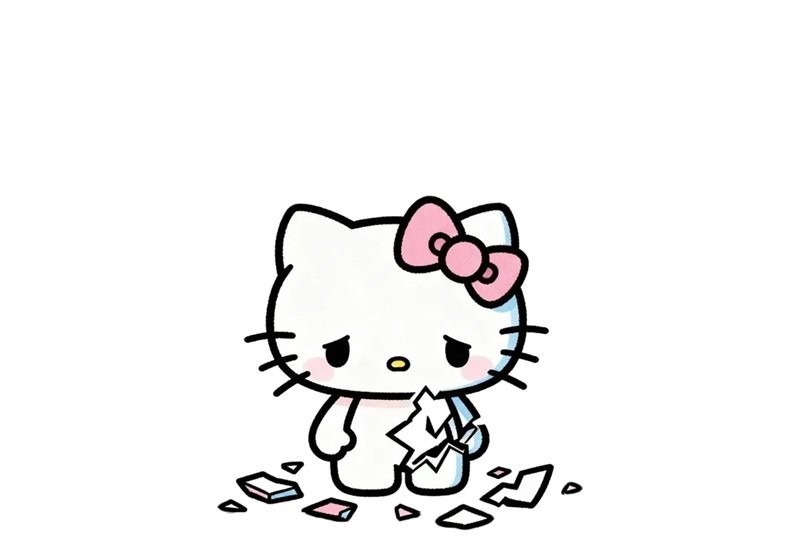 ảnh hello kitty buồn 37