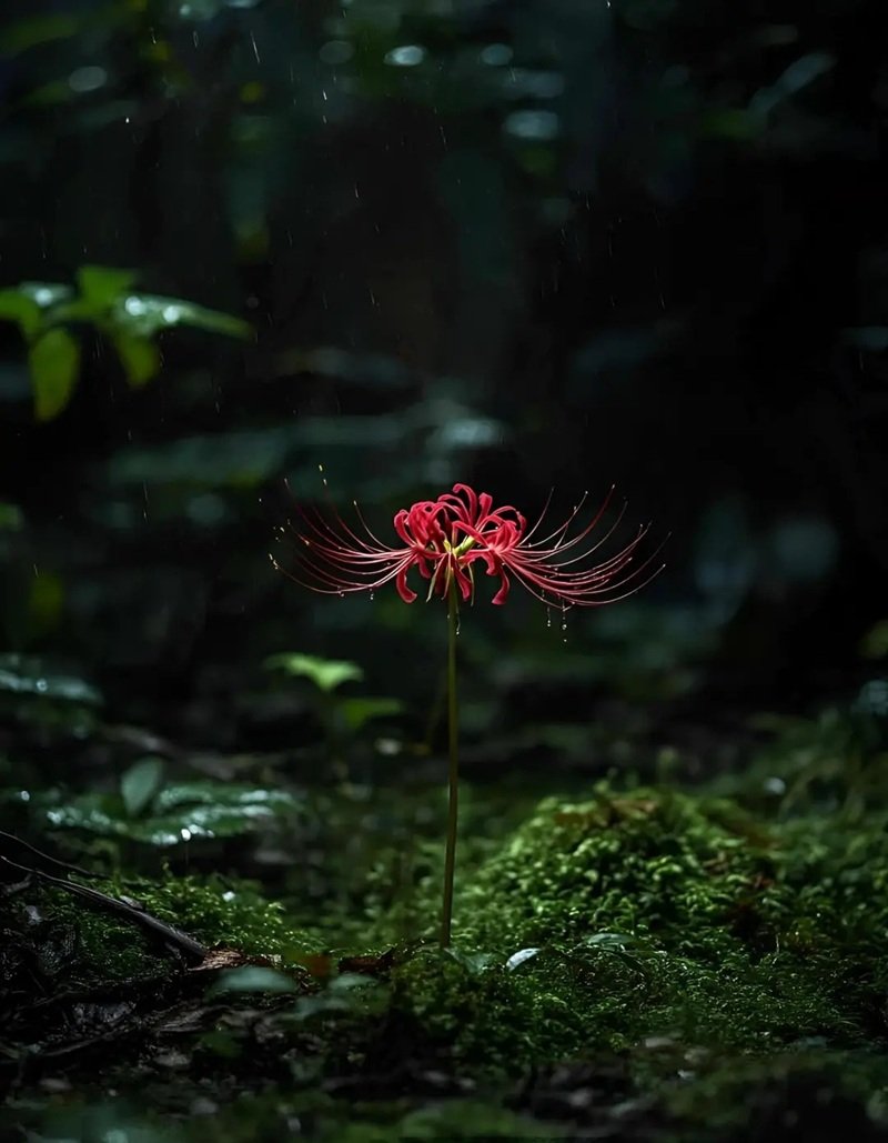 ảnh hoa bỉ ngạn buồn 5