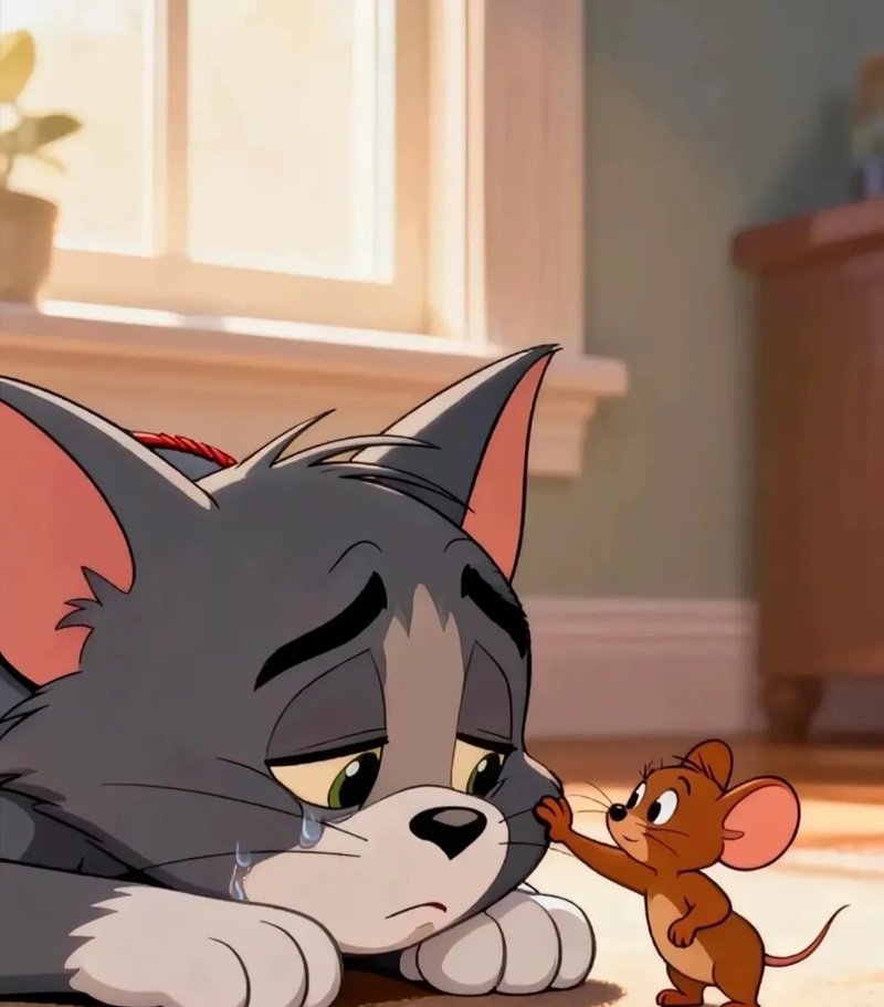 ảnh mèo buồn tâm trạng 10