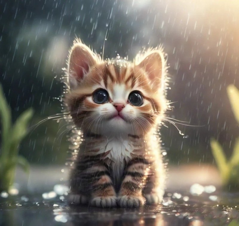 ảnh mèo buồn tâm trạng 20